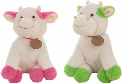 BigBuy Plush Αγελάδα Cow 24 cm (Various Designs) 1pc