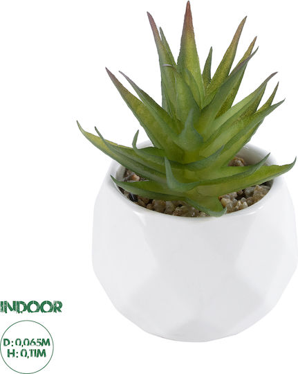 Globostar Artificial Garden Succulent Aloe 20982 Decorative Plant Succulent Aloe H11cm Globostar Artificial Garden Succulent Aloe 20982 Decorative Plant Succulent Aloe H11cm
