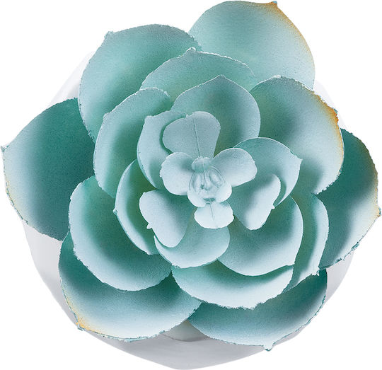 Globostar Artificial Garden Succulent Echeveria 20996 Decorative Plant Succulent Echeveria H7cm