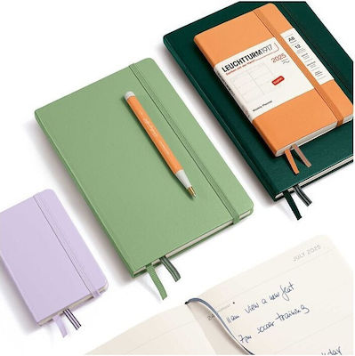 Wochenplaner 2025 Β5 Hardcover Port Rot Leuchtturm 4004117651366