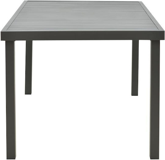 Set Sala De Mese Pentru Exterior Naoki-kliton I 5 Piese Antracit
