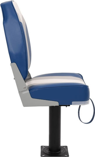 Boat Seat Set 4 Pieces High Back Folding 3284305
