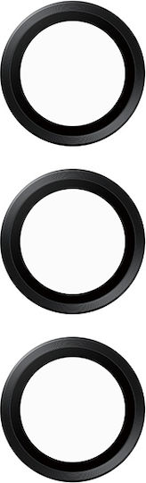 PanzerGlass Safe Kameraschutz Gehärtetes Glas Black für das Samsung Galaxy S24, S23, S23+