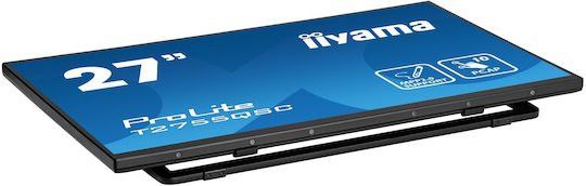Iiyama Prolite IPS Touch Monitor 27" QHD 2560x1440 με Χρόνο Απόκρισης 5ms GTG