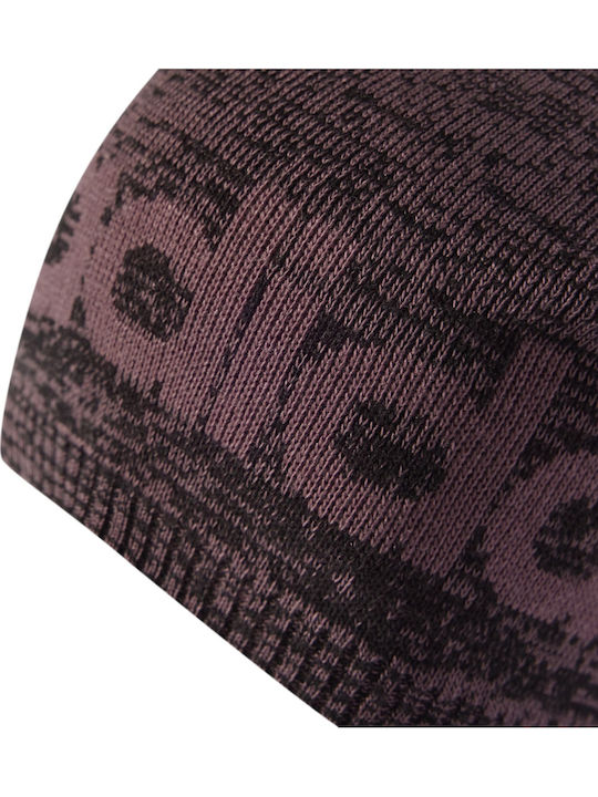 Daily Light Beanie Unisex Beanie Knitted in Purple color
