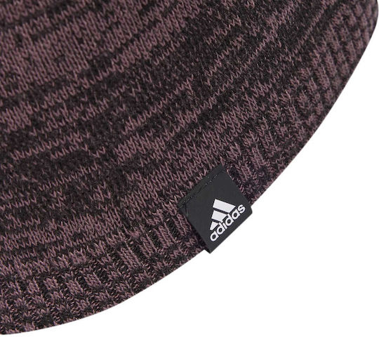 Daily Light Beanie Unisex Σκούφος Πλεκτός σε Μωβ χρώμα