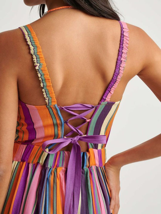 Attrattivo Summer Maxi Dress Colorful