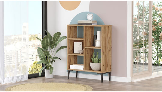 Beckton Pine Bookcase 69x25x87.6cm
