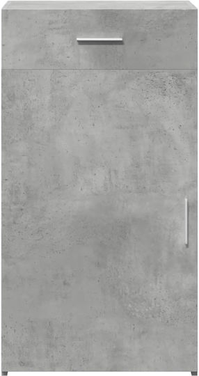 Hängeschrank fürs Wohnzimmer aus Spanplatte Grau 50x42,5x93 cm