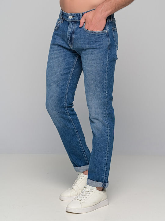 Staff Men's Jeans Pants in Slim Fit Blue