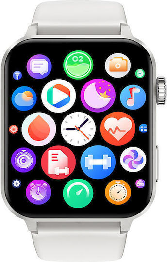 BlackView R30 Pro Smartwatch (Alb)