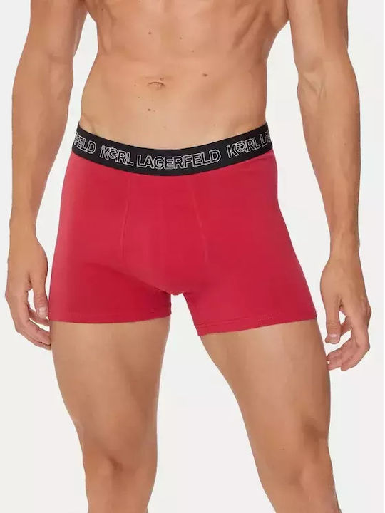 Karl Lagerfeld Men's Boxers Black/Red/White 3Pack