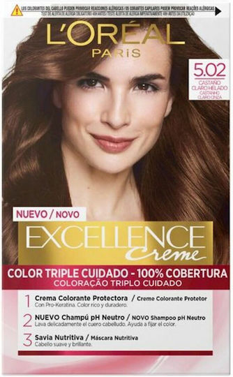 L'Oreal Paris Excellence Creme Hair Dye 5,02 192ml