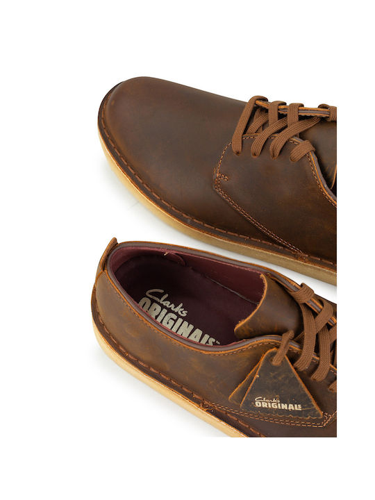 Leder Herren Freizeitschuhe Braun