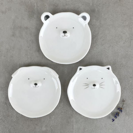 Synchronia Baby Food Plate made of Porcelain