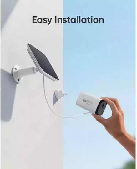 Eufy SoloCam C210 IP Überwachungskamera Wi-Fi Full HD+ 4MP Wasserdicht Batteriebetrieben mit Zwei-Wege-Kommunikation