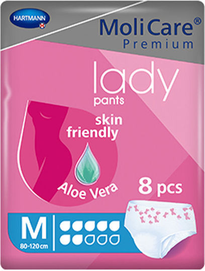 Hartmann Molicare Premium Lady Pants Incontinence Underwear 7 Drops Medium 8pcs