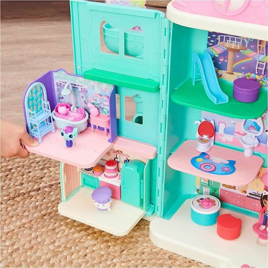 Spin Master Casa de păpuși a lui Gabby Mercat Primp & Pamper Baie pentru 3+ Ani (Diverse Modele)