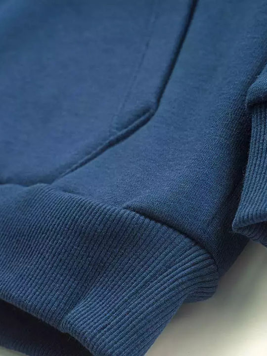 Kids Sweatpants Set Blue 2pcs Skate