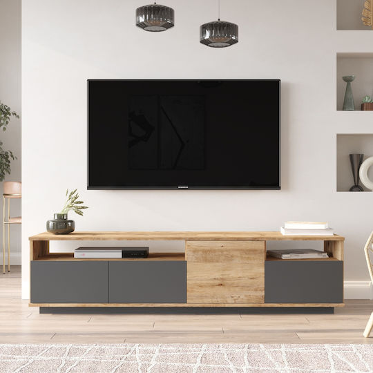 Essex Επιδαπέδιο Πεύκο/ανθρακί 180x44.8x44.6εκ. Essex Επιδαπέδιο Πεύκο/ανθρακί 180x44.8x44.6εκ.