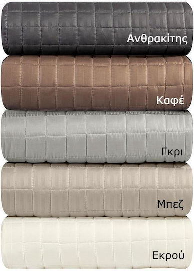 Beauty Home Oscar Coverlet Queen Size Microfiber Oscar 220x240cm