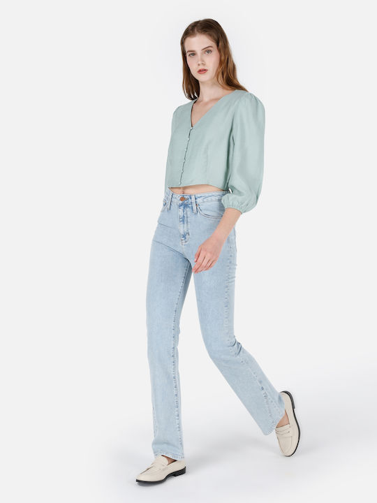 Damen Jeans Hosen in Schlank Passform