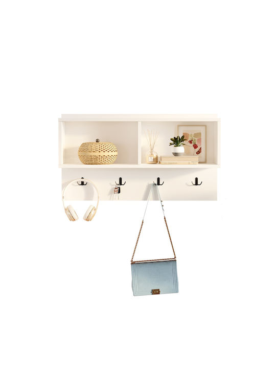 Dalston Entry Furniture with Hanger White 92x18.8x51cm