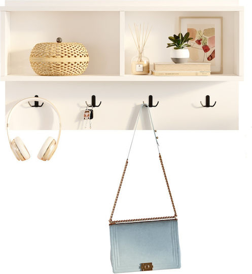 Dalston Entry Furniture with Hanger White 92x18.8x51cm