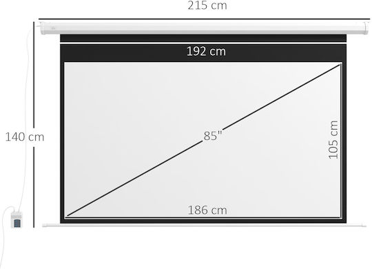 HomCom 215x140cm