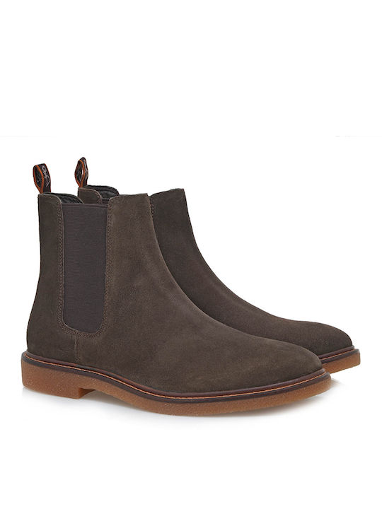 Marco Tozzi Men's Suede Boots Brown