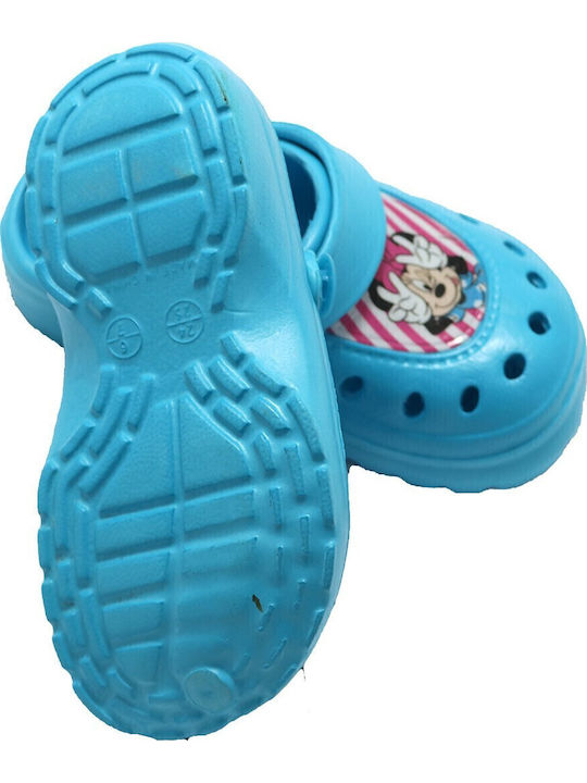 Minnie Mouse Children's Beach Shoes Light Blue