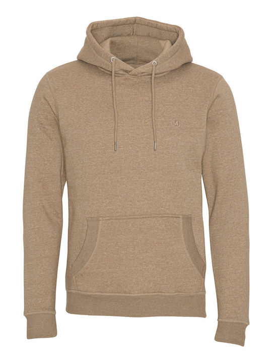 Marcus Men's Sweatshirt with Hood Beige