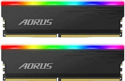 Ddr5 Ram Aorus Rgb Memory 32gb Gigabyte Aorus RGB 32GB DDR5 RAM με