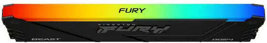 Kingston Fury Beast DDR4 με Module 1x16GB και Ταχύτητα 3200 για Desktop