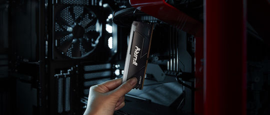 Kingston Fury Beast DDR4 32GB RAM με 2x16GB Modules και Ταχύτητα 3600 για Desktop