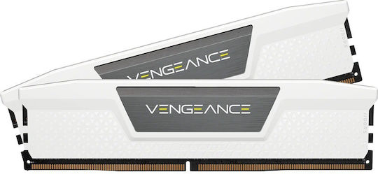 Corsair Vengeance RGB K2 32GB DDR5 RAM с 2 модула (2x16GB) и Скорост 5600 за Настолен Компютър