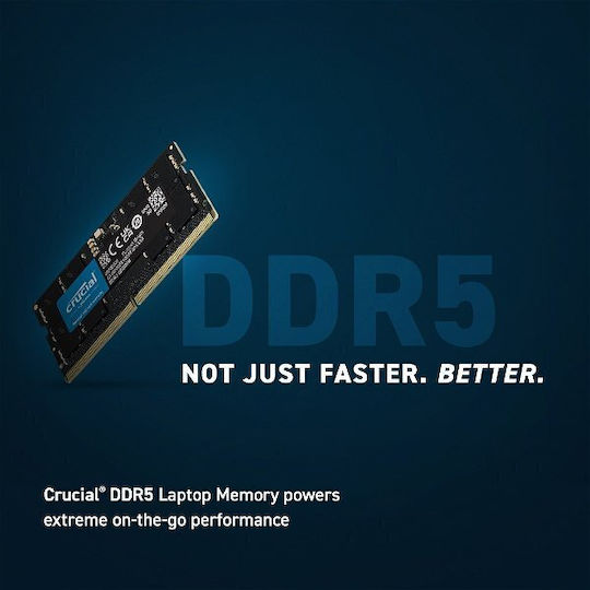 Crucial 8GB DDR5 RAM mit Geschwindigkeit 4800 für Laptop