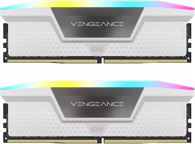 Corsair 64GB DDR5 RAM with 2 Modules (2x32GB) and 5600 Speed for Desktop