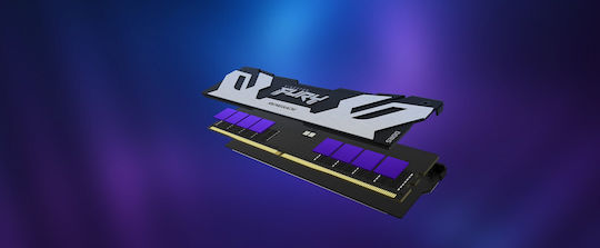 Kingston Fury Renegade 96GB DDR5 RAM с 2 модула (2x48GB) и Скорост 6000 за Настолен Компютър
