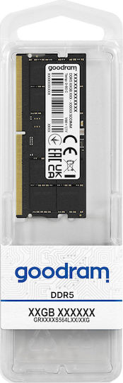 GoodRAM DDR5 με Module 1x16GB και Ταχύτητα 5600 για Laptop