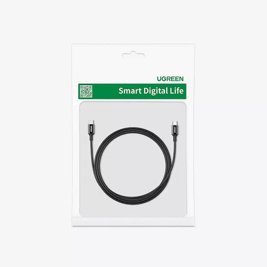 Ugreen US300 USB 2.0 Cable USB-C Male - USB-C 100W Black 2m 80372