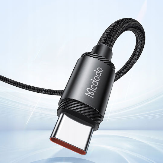 Mcdodo Braided USB 3.1 Cable USB-C male - USB-C 240W PD Μαύρο 1.2m CA-3680