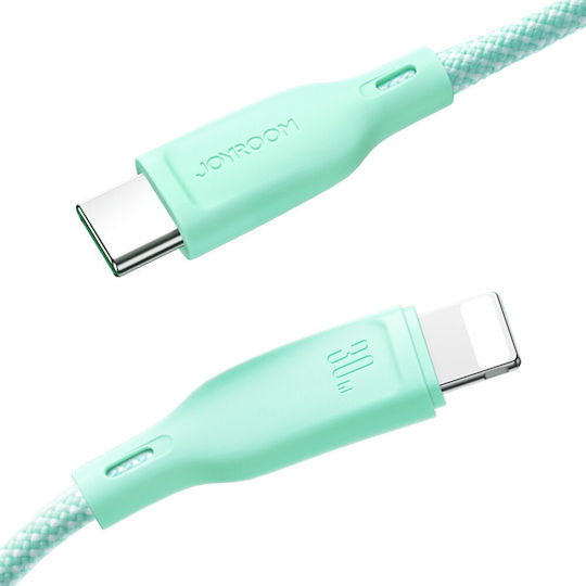 Joyroom Multi-Color Series Sa34-cc3 USB 2.0 Cable USB-C Male - USB-C 60W PD Black 1m