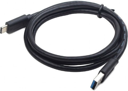 Lanberg USB 3.1 Cable USB-C male - USB-A Μαύρο 1.8m CA-USBO-31CU-0018-BK