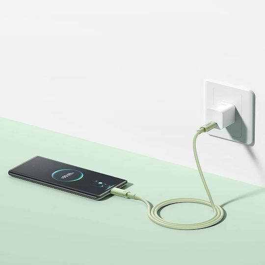 Baseus Series USB 2.0 Кабел USB-C Мъжки - USB-C 100W PD Зелен 2m P10360202631-01