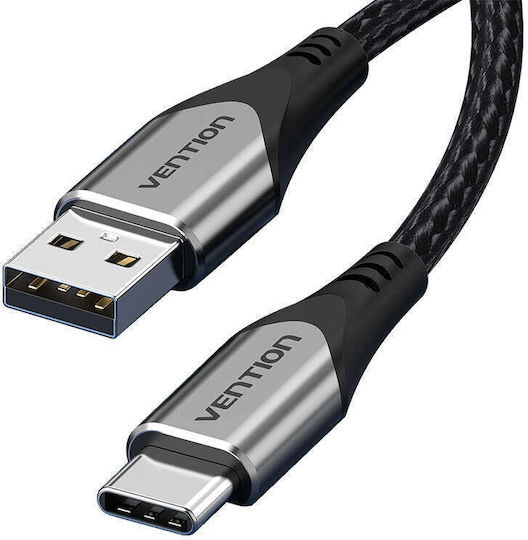 Vention USB 2.0 Kabel USB Typ-C männlich - USB-A 60W Grau 1m CODHF