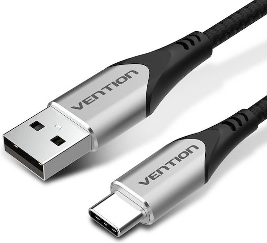 Vention USB 2.0 Kabel USB Typ-C männlich - USB-A 60W Grau 1m CODHF
