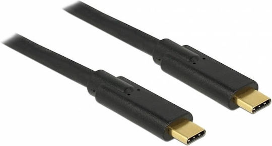 DeLock USB 2.0 Kabel USB-C männlich - USB-C Schwarz 3m (83325)
