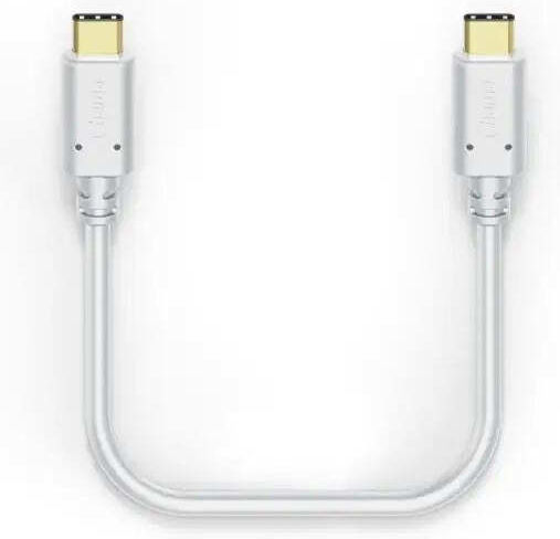 HAMA USB 2.0 Кабел USB-C Мъжки - USB-C Бял 1.5м 00201592