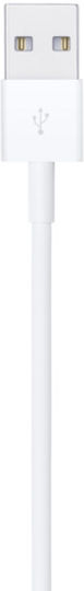 Apple USB-A to Lightning Cable 12W White 1m (MUQW3ZM/A)